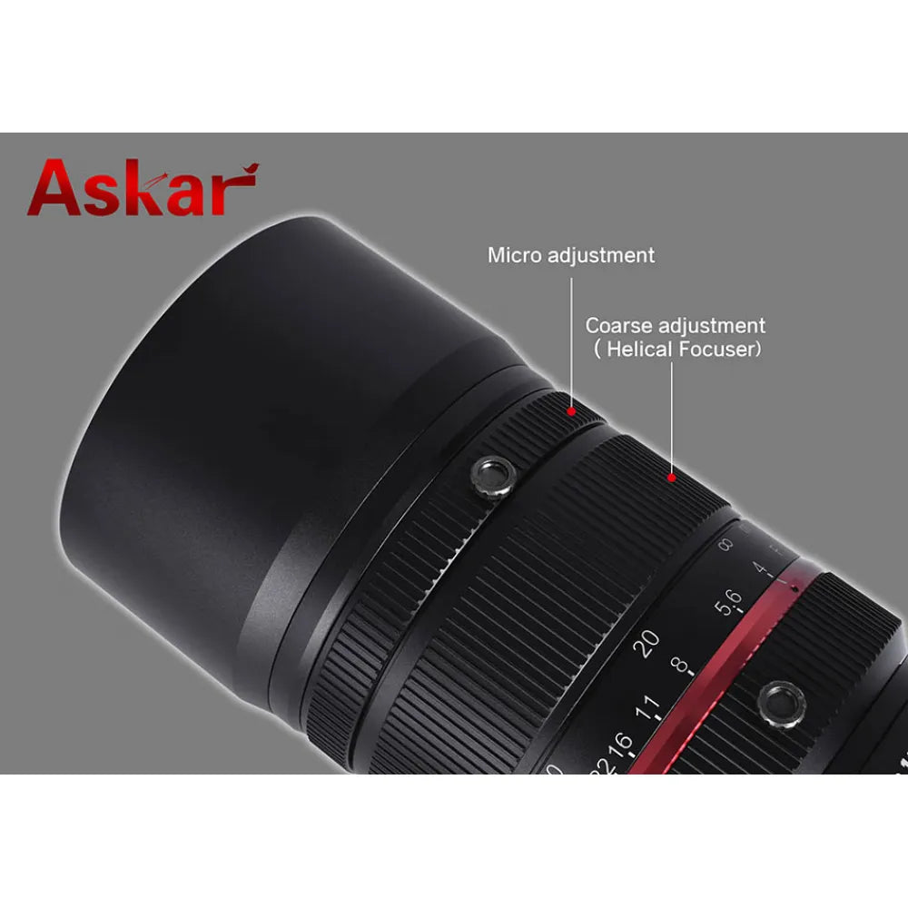 ASKAR ACL200 200mm f/4 Professional Sextuplet APO Astro Camera Lens (ACL) Mark II - Vega Vision
