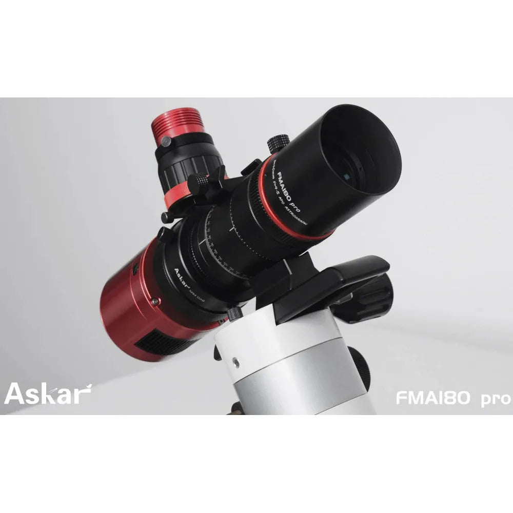 ASKAR FMA F180 PRO f/4.5 Astrograph Camera Lens - Triplet APO Refractor Telescope with f/4.5 reducer/flattener - Vega Vision