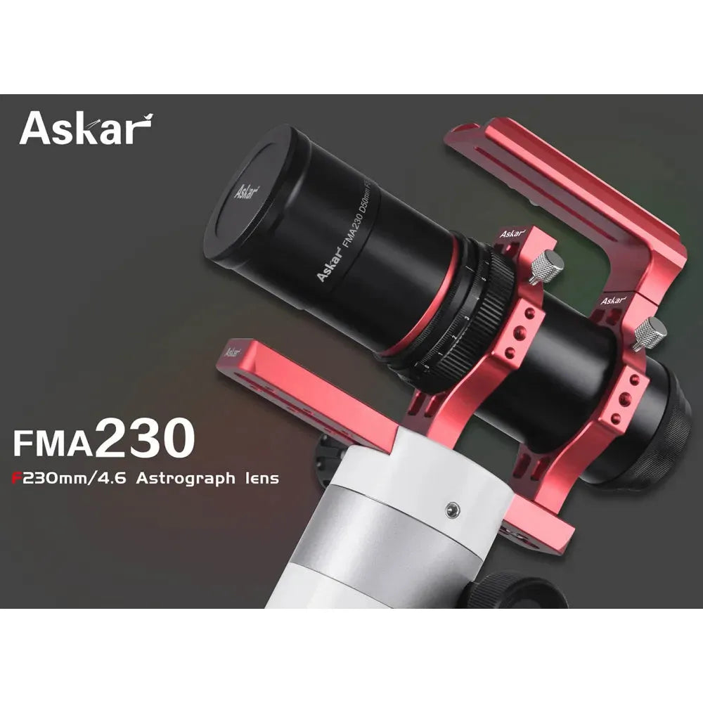 ASKAR FMA230 F230 f/5.5 Astrograph Camera Lens - Triplet APO Refractor Telescope with f/4.6 reducer - Vega Vision