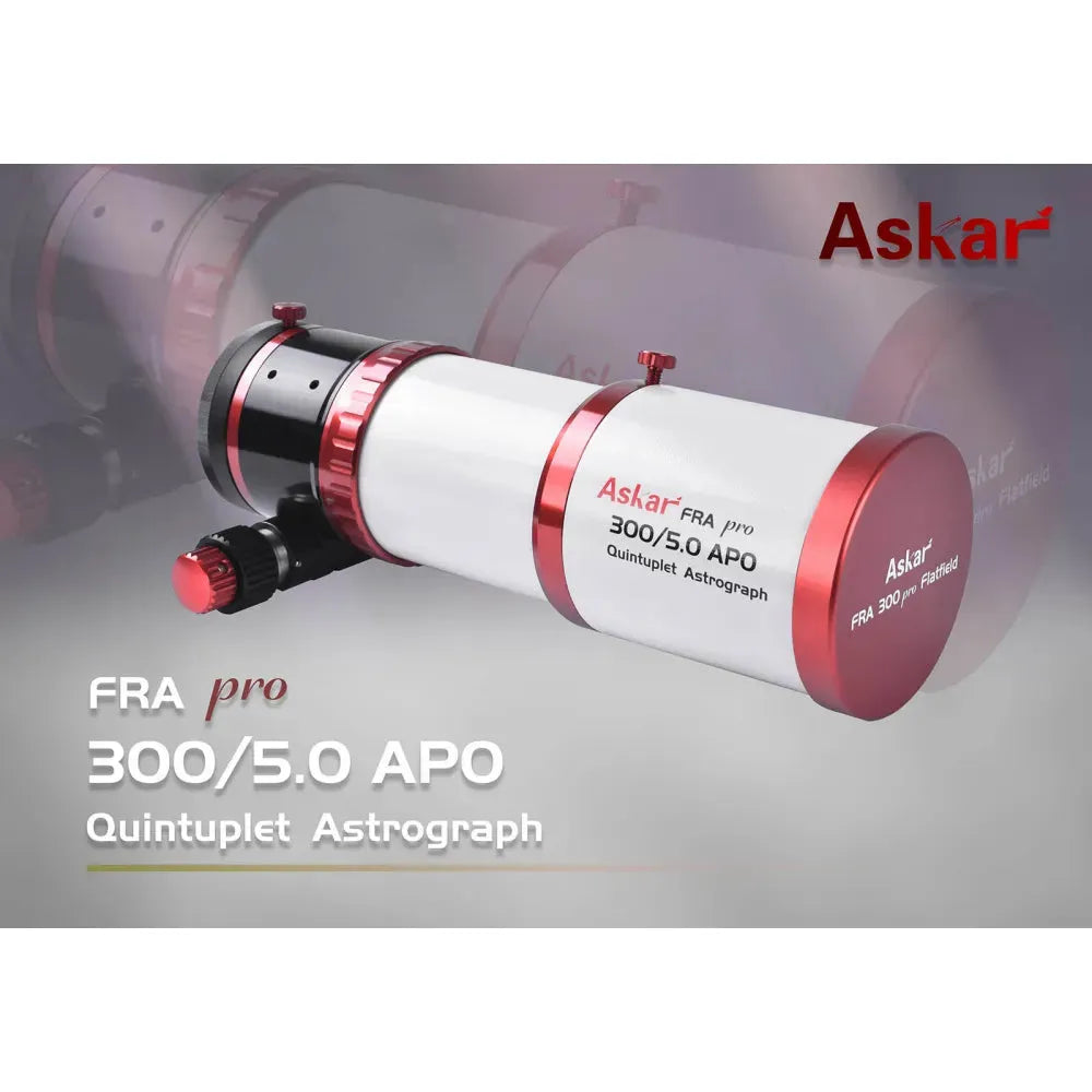 ASKAR FRA300 PRO 60mm f/5 Petzval Quintuplet Astrograph APO Apochromatic Refractor Telescope - Vega Vision