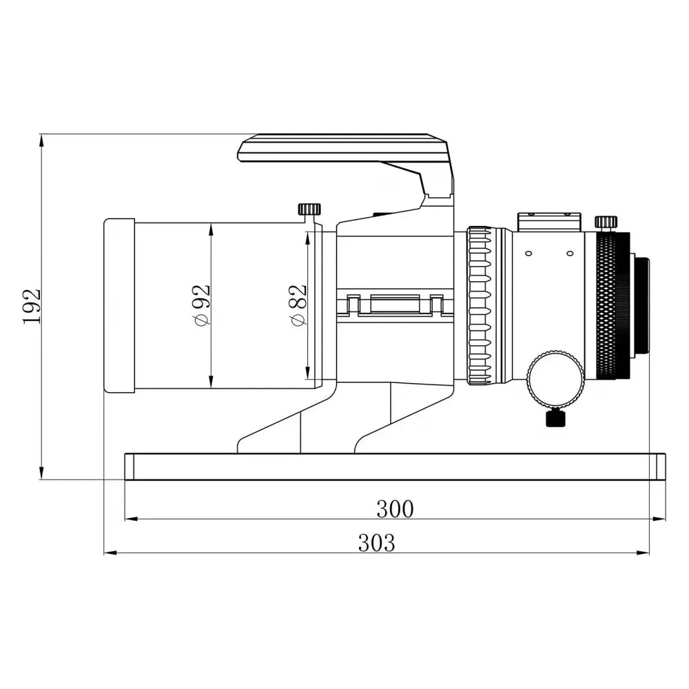 ASKAR FRA300 PRO 60mm f/5 Petzval Quintuplet Astrograph APO Apochromatic Refractor Telescope - Vega Vision