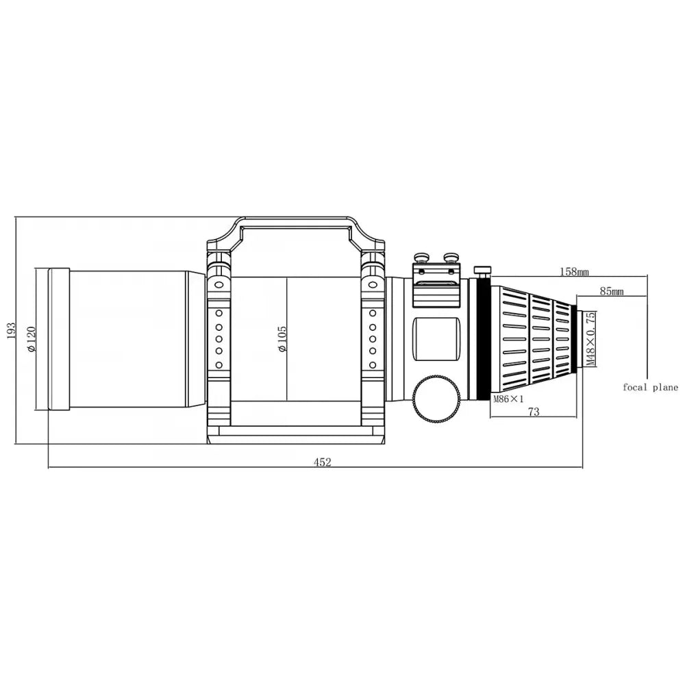 ASKAR FRA500 f/5.6 Quintuplet Astrograph APO Apochromatic Refractor Telescope - Vega Vision