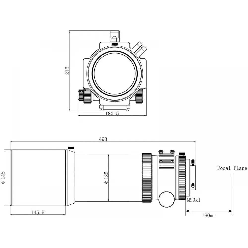 ASKAR FRA600 f/5.6 Quintuplet Astrograph APO Apochromatic Refractor Telescope - Vega Vision