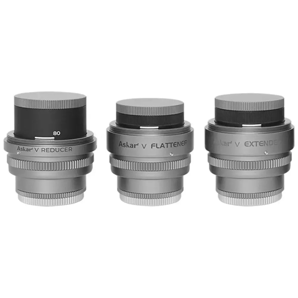ASKAR V Modular APO Telescope with 2 Interchangeable Lenses with 60mm and 80mm Apertures and 6 Possible Focal Lengths - Vega Vision