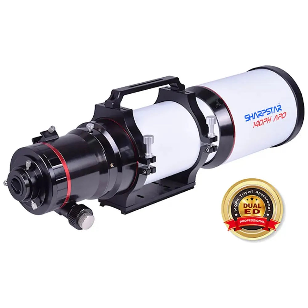 SharpStar 140PH 140mm f/6.5 Dual ED Triplet APO Apochromatic Refractor Telescope - Vega Vision