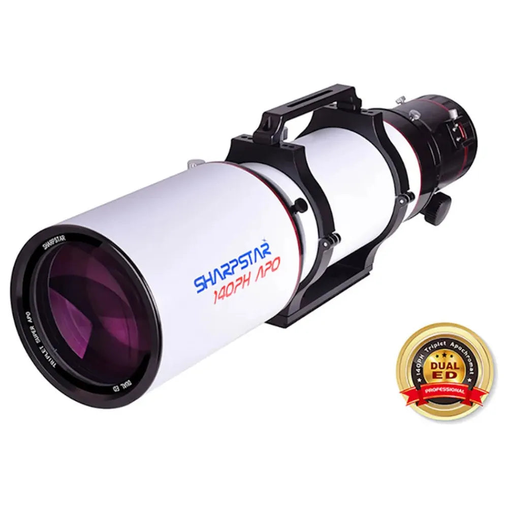 SharpStar 140PH 140mm f/6.5 Dual ED Triplet APO Apochromatic Refractor Telescope - Vega Vision