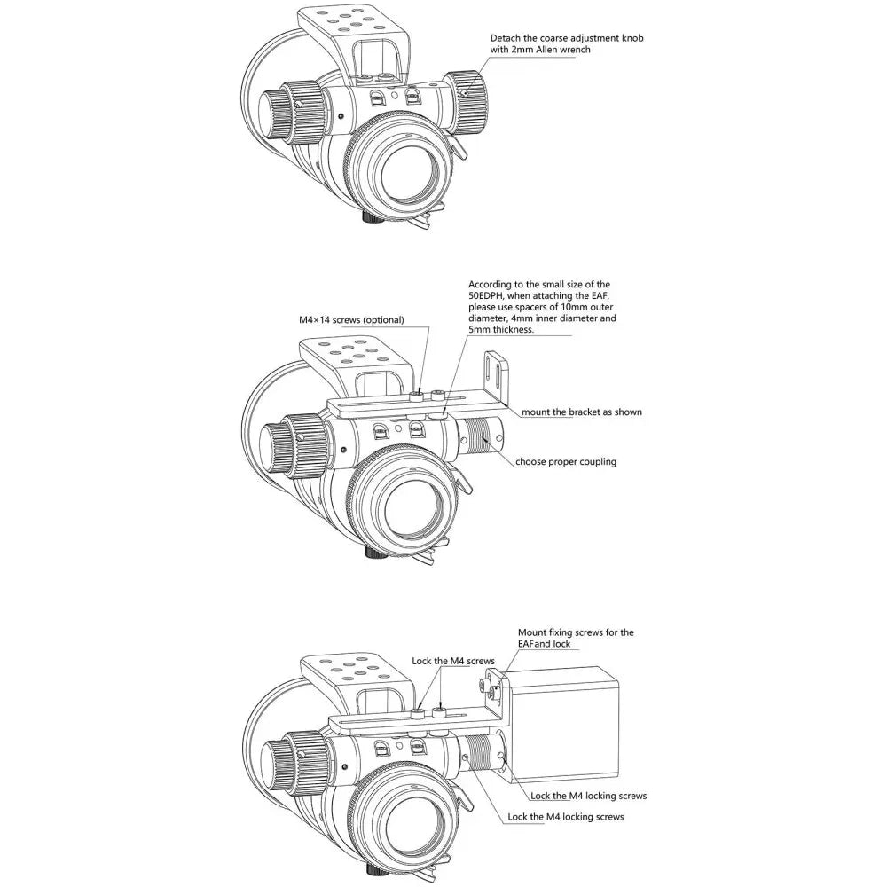SharpStar 50EDPH ED Triplet Apochromatic Refractor Telescope f/4.6 with 0.84x REDUCER - Vega Vision