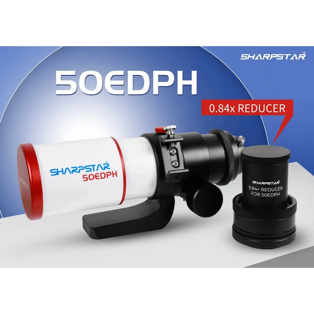 SharpStar 50EDPH ED Triplet Apochromatic Refractor Telescope f/4.6 with 0.84x REDUCER - Vega Vision