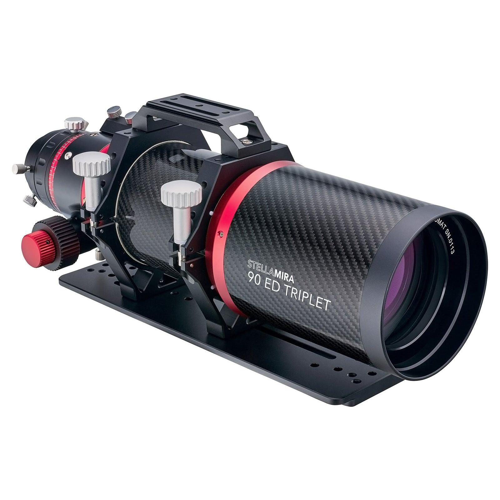 StellaMira 90mm f/6 ED Triplet Refractor Telescope - Vega Vision