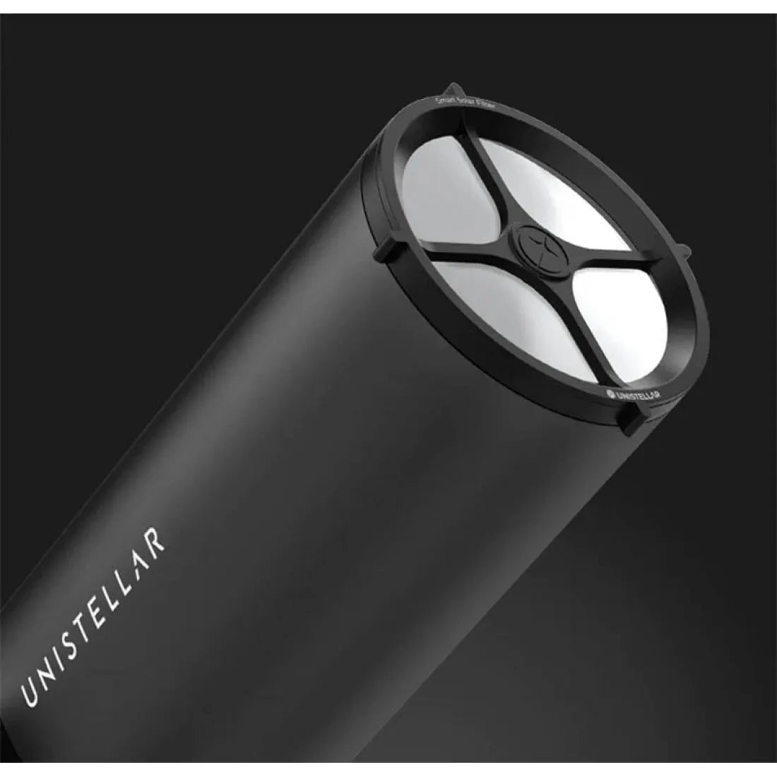 he Unistellar solar filter securely attaches to the front aperture of compatible Unistellar smart telescopes, ensuring a safe and secure connection for solar observation