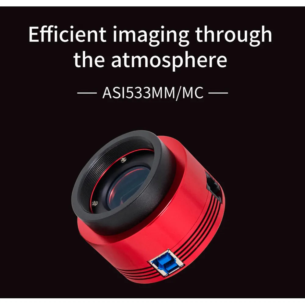 ZWO ASI533MM Monochrome 1" CMOS USB3.0 Deep Sky Imager Camera