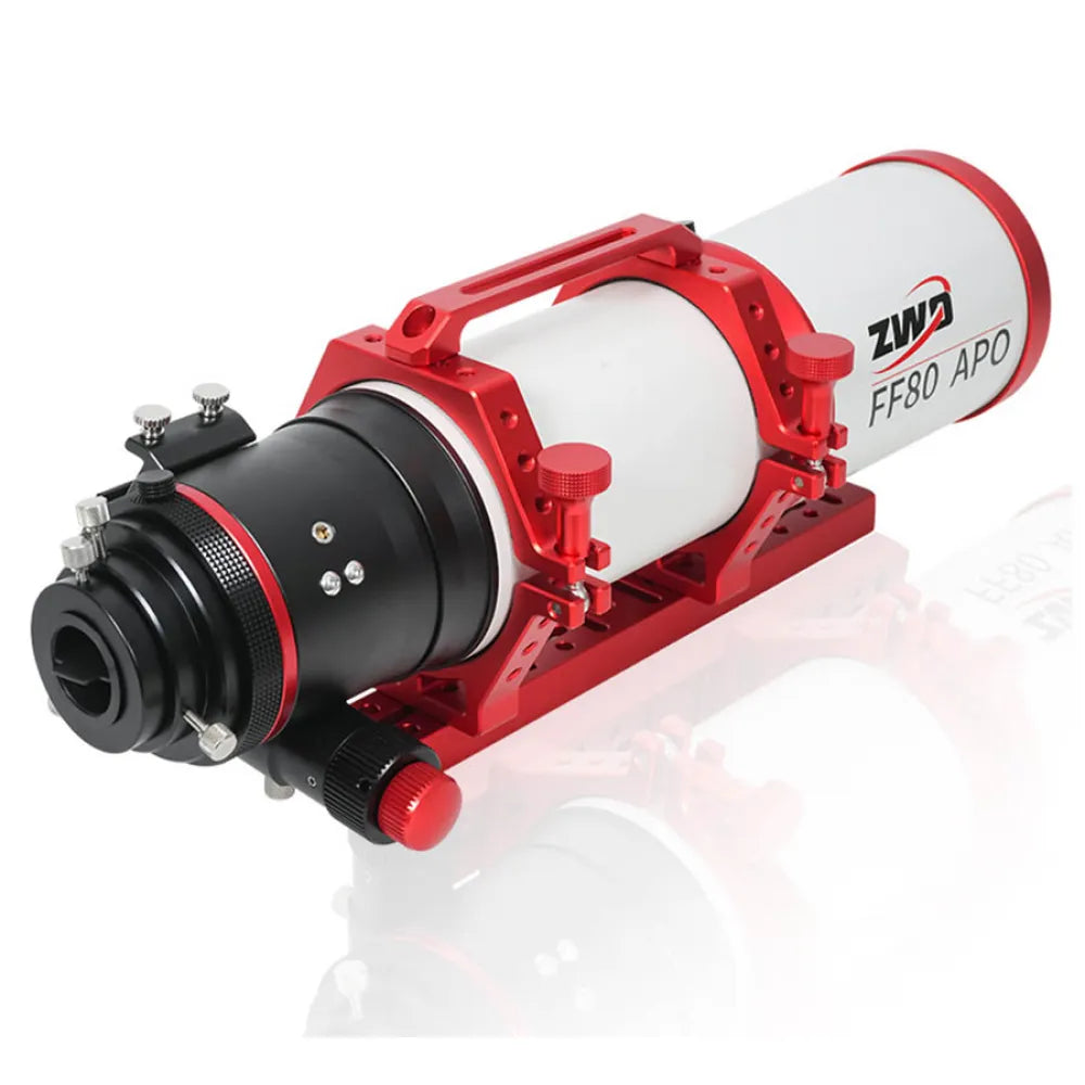 ZWO FF80 80mm f/7.5 APO Quadruplet Refractor Telescope - Vega Vision