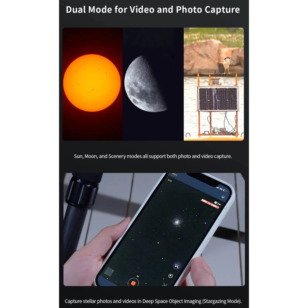 ZWO Seestar S50 All-in-One Smart Refractor Telescope - Vega Vision